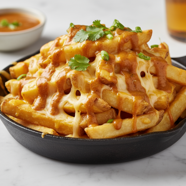Cheesy Chips with Curry