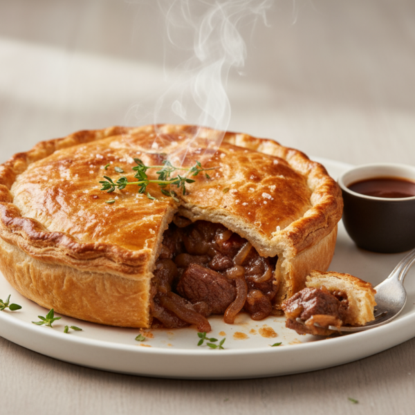 Beef and Onion Pie